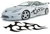 Car & Motorbike Stickers: New Flaming 5