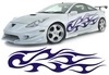 Car & Motorbike Stickers: New Flaming 6