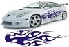 Car & Motorbike Stickers: New Flaming 9
