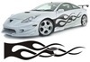 Car & Motorbike Stickers: New Flaming 37