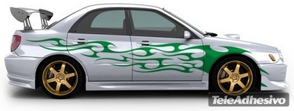 Car & Motorbike Stickers: Kit Underground 116 2