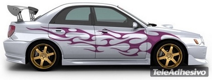 Car & Motorbike Stickers: Kit Underground 117 2