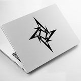 Car & Motorbike Stickers: Angular Star Logo Metallica 3