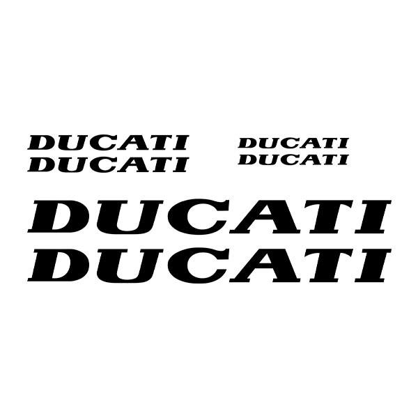 Car & Motorbike Stickers: Set 6X Ducati II