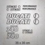 Car & Motorbike Stickers: Set 9X Ducati performance 2