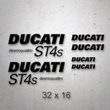 Car & Motorbike Stickers: Set 6X Ducati ST4s 2
