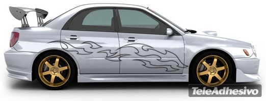 Car & Motorbike Stickers: New Kit 4