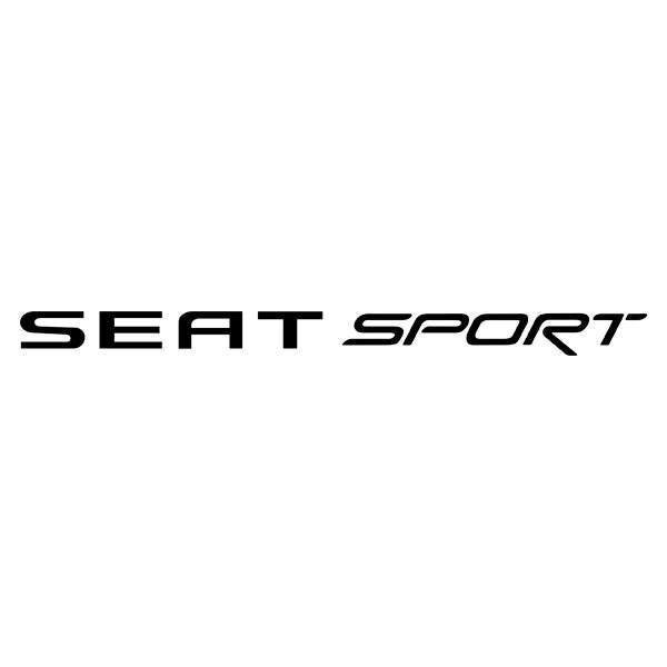 Car & Motorbike Stickers: Seat Sport II