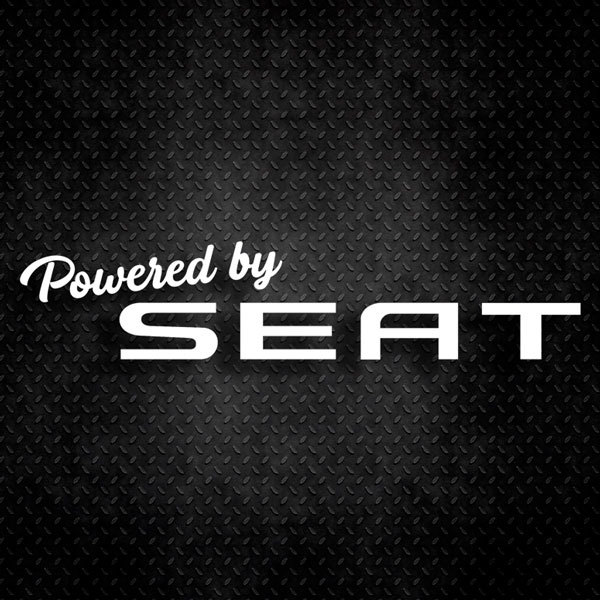 Car & Motorbike Stickers: Powered by Seat