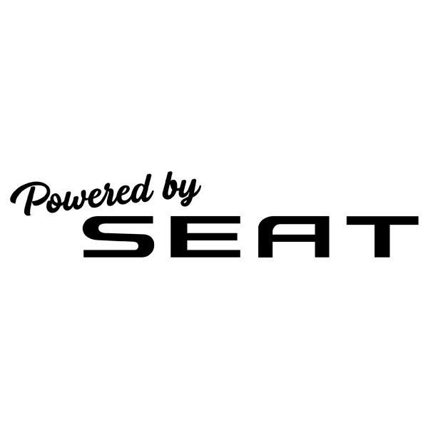 Car & Motorbike Stickers: Powered by Seat