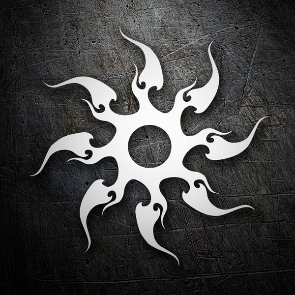 Tribal Sun Decal 0