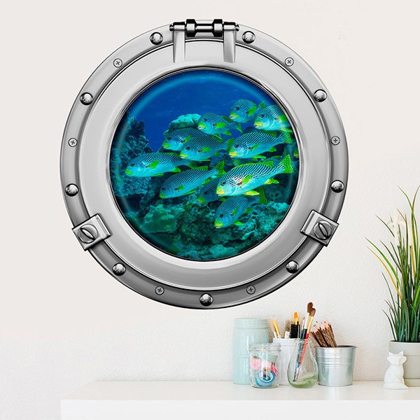 Wall Stickers: Fish bank 1