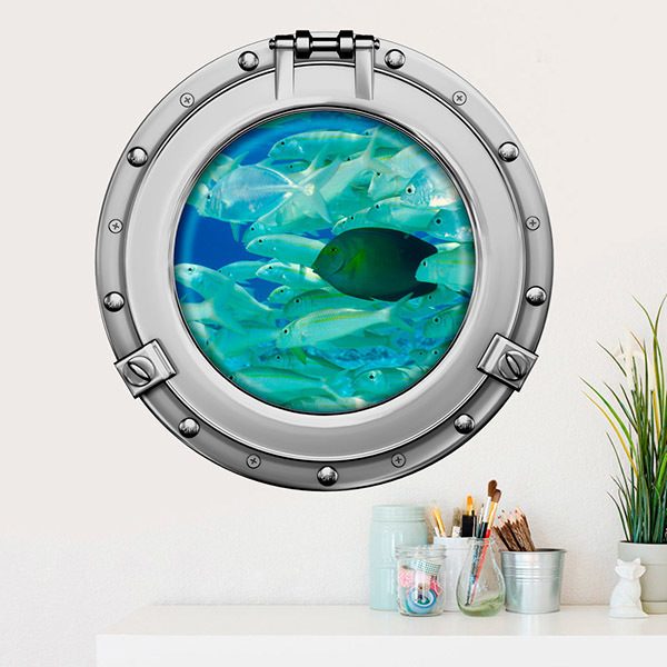 Wall Stickers: Fish bank