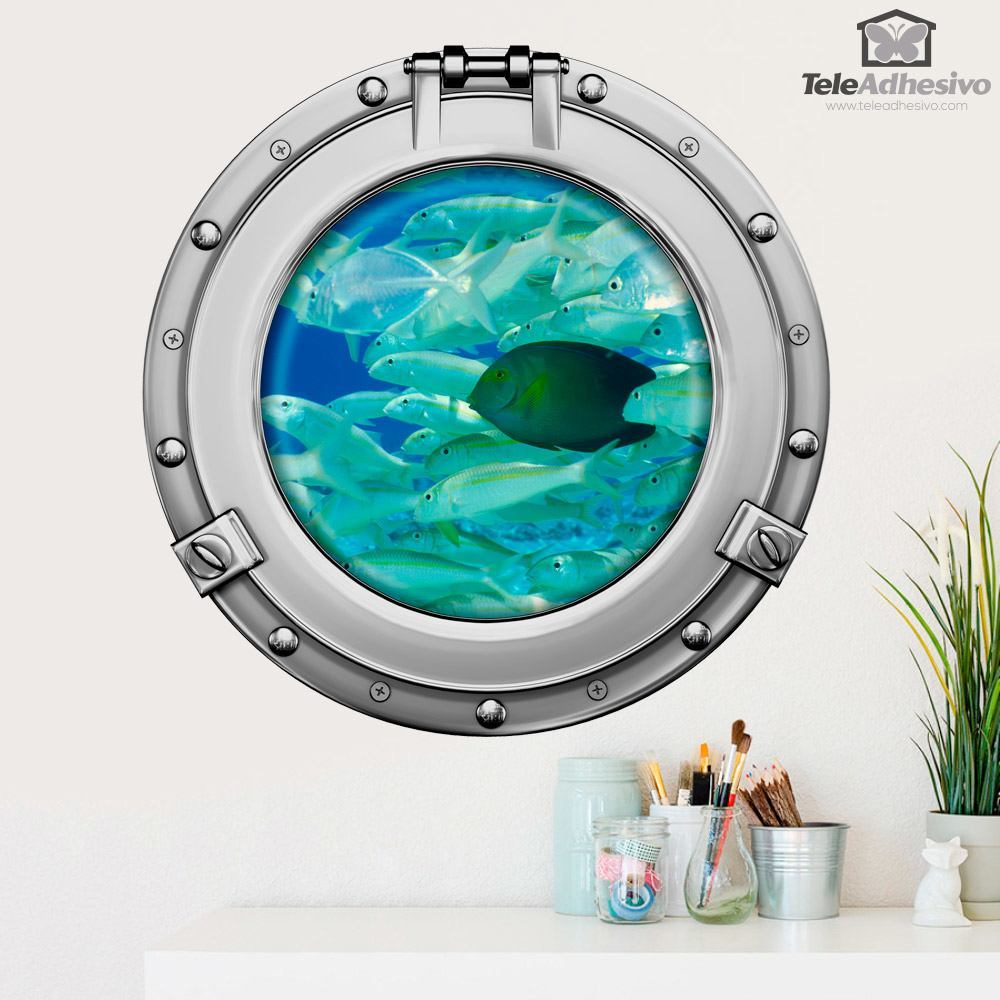 Wall Stickers: Fish bank