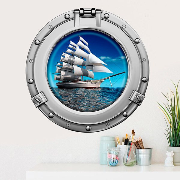 Wall Stickers: Sailing ship 1