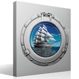 Wall Stickers: Sailing ship 1 4