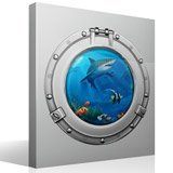Wall Stickers: Sharks and fishes 4