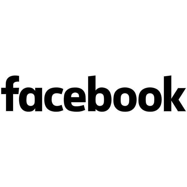 Car & Motorbike Stickers: Facebook Logo