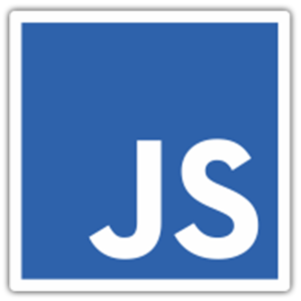 Car & Motorbike Stickers: JavaScript Logo