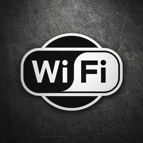 Car & Motorbike Stickers: Wifi