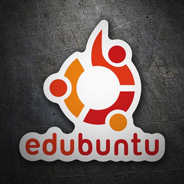 Car & Motorbike Stickers: Edubuntu