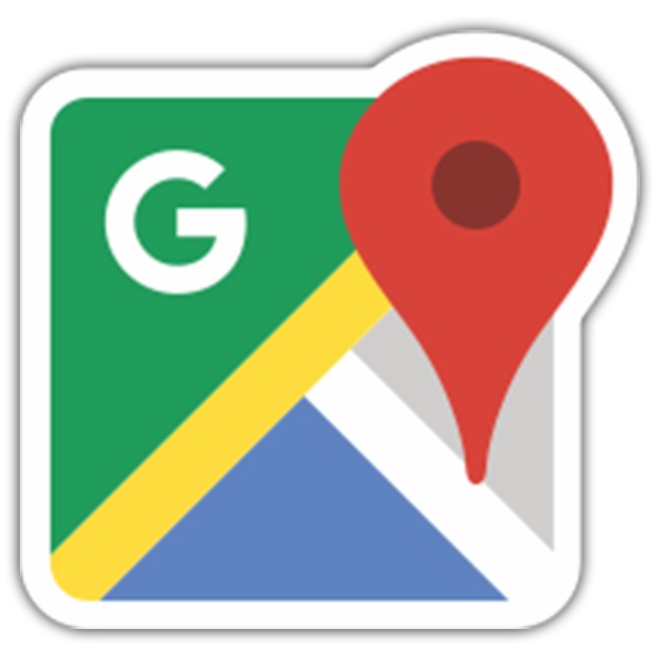 Car & Motorbike Stickers: Google Maps