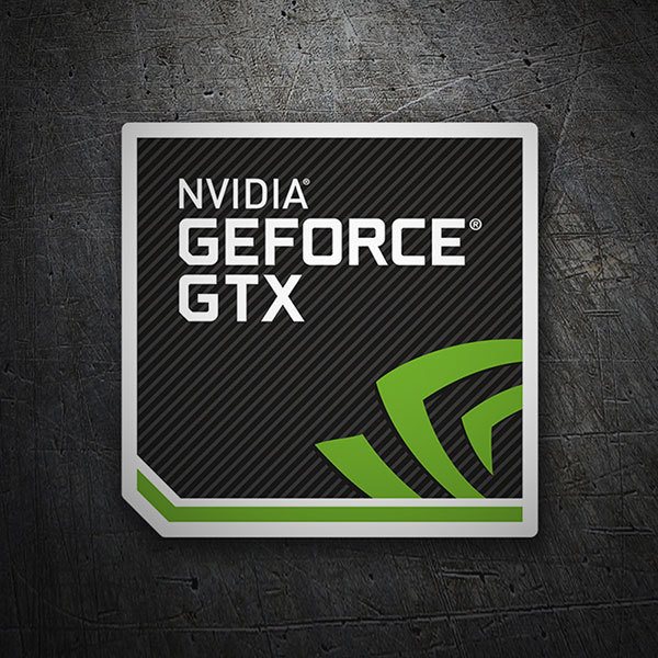 Car & Motorbike Stickers: NVIDIA GeForce GTX 1
