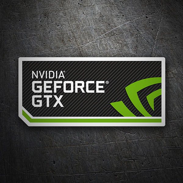 Car & Motorbike Stickers: NVIDIA GeForce GTX 2.0