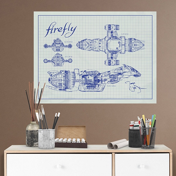 wall art firefly serenity