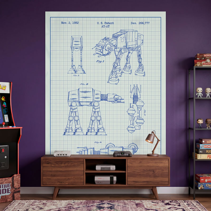 AT-AT white patent 6/6