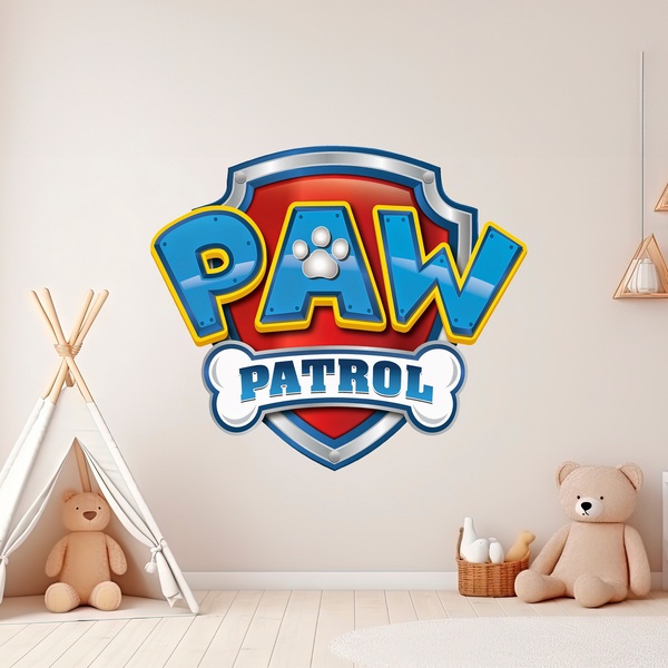 Stickers for Kids: Paw Patrol - Logo