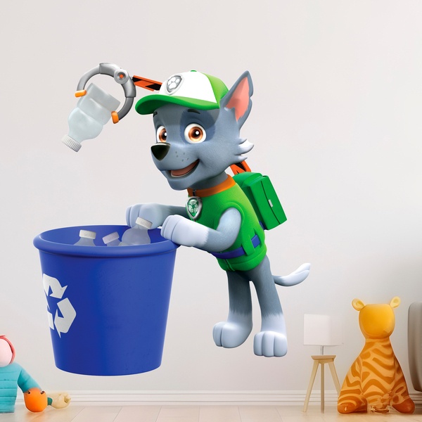 Stickers for Kids: Paw Patrol - Rocky recycling