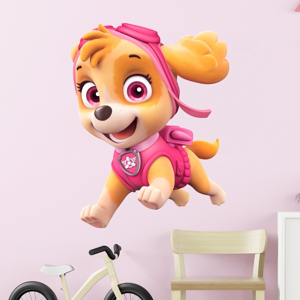 Stickers for Kids: Paw Patrol - Skye in Action