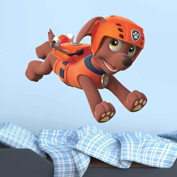 Stickers for Kids: Paw Patrol - Zuma in Action
