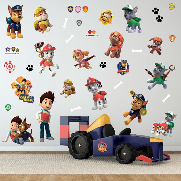 Stickers for Kids: PAW Patrol All at One