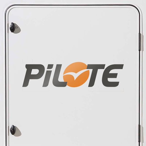 Camper van decals: Pilote