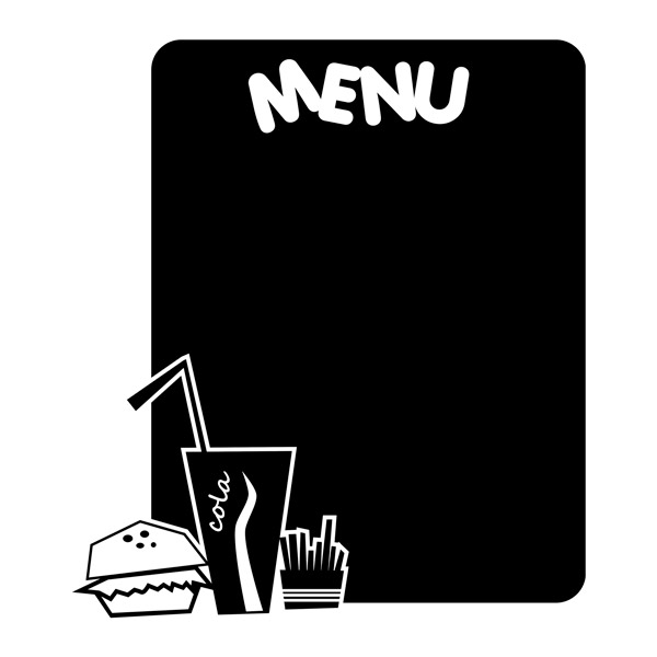 Wall Stickers: Happy Menu
