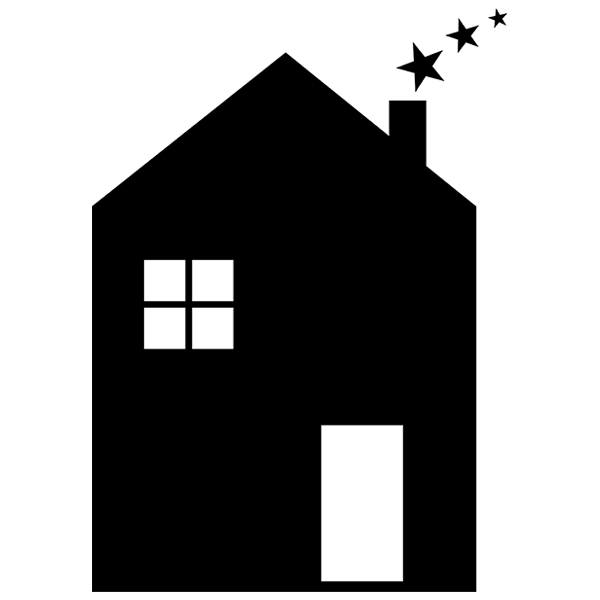Stickers for Kids: Weekly House with stars