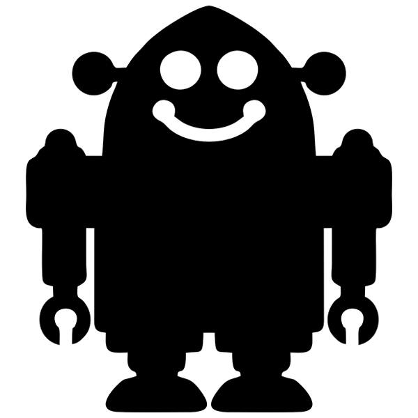 Stickers for Kids: Robot Slate