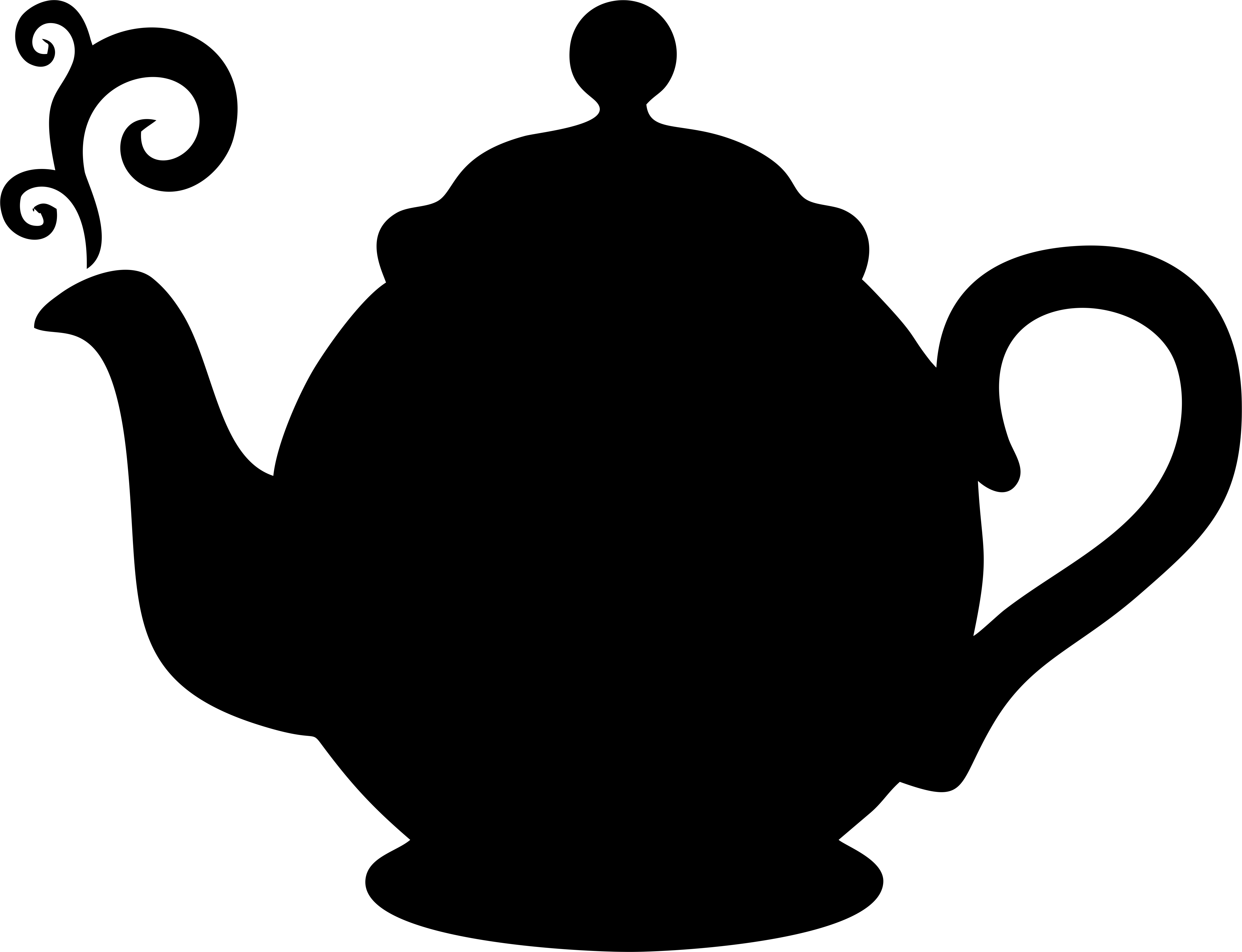 Wall sticker Weekly teapot