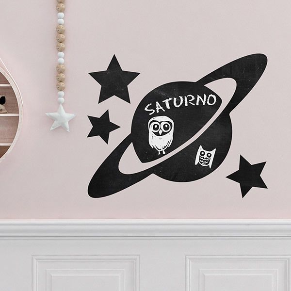 Stickers for Kids: Weekly planet Saturn 1