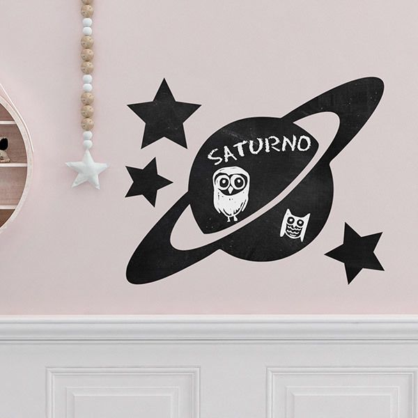 Stickers for Kids: Weekly planet Saturn