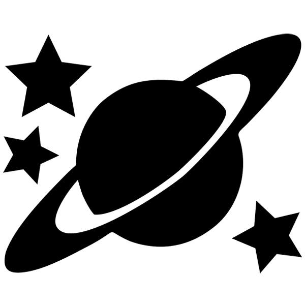 Stickers for Kids: Weekly planet Saturn