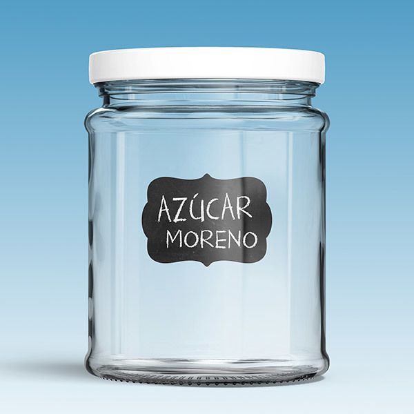 Wall Stickers: Kit 12uds Slate Vintage Labels