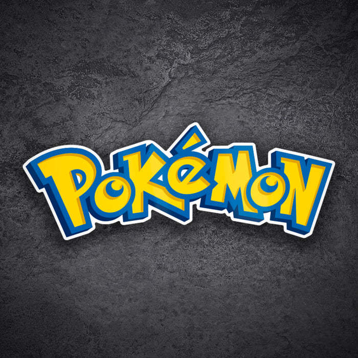 Car & Motorbike Stickers: Classic Pokémon logo