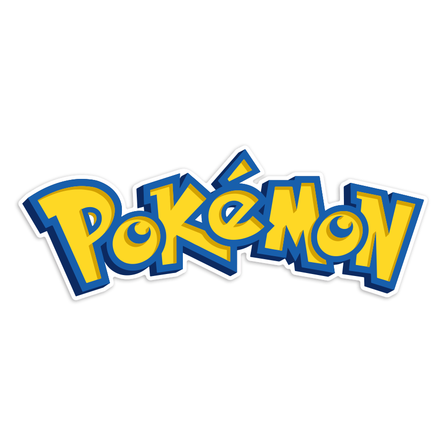 Car & Motorbike Stickers: Classic Pokémon logo