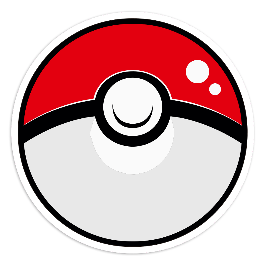 Car & Motorbike Stickers: Modern Pokeball Pokémon