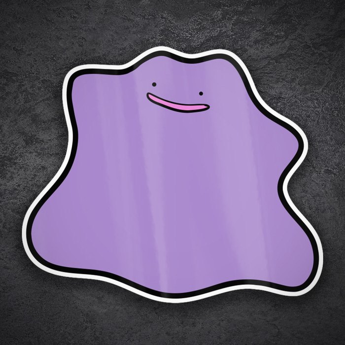 Car & Motorbike Stickers: Classic Smiling Ditto