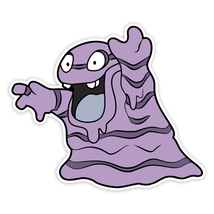 Car & Motorbike Stickers: Classic Gooey Grimer