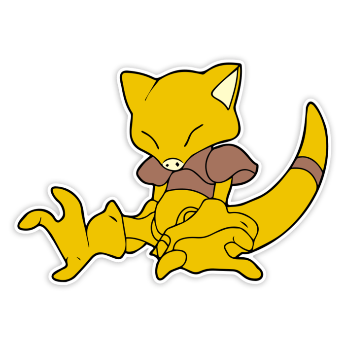 Car & Motorbike Stickers: Classic Meditating Abra